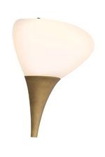 Elliptical Glass Wall Lamp Duco
