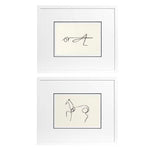 Grasshopper and Horse Prints (2) Picasso