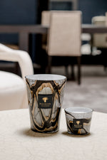 Scented Candle Stones Marble