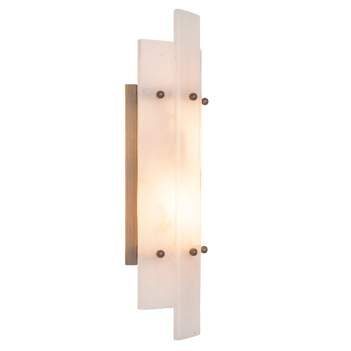 Eichholtz Wall Lamp Ruby antique brass finish alabaster The Caprera Wall Lamp brings a dash of vintage style as it casts a warm glow over any space in your