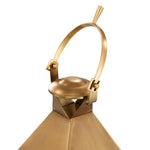 Eichholtz Hurricane Spur S antique brass finish Up the ambiance of your living space with the Spur S Hurricane. With a burning candle inside, this l
