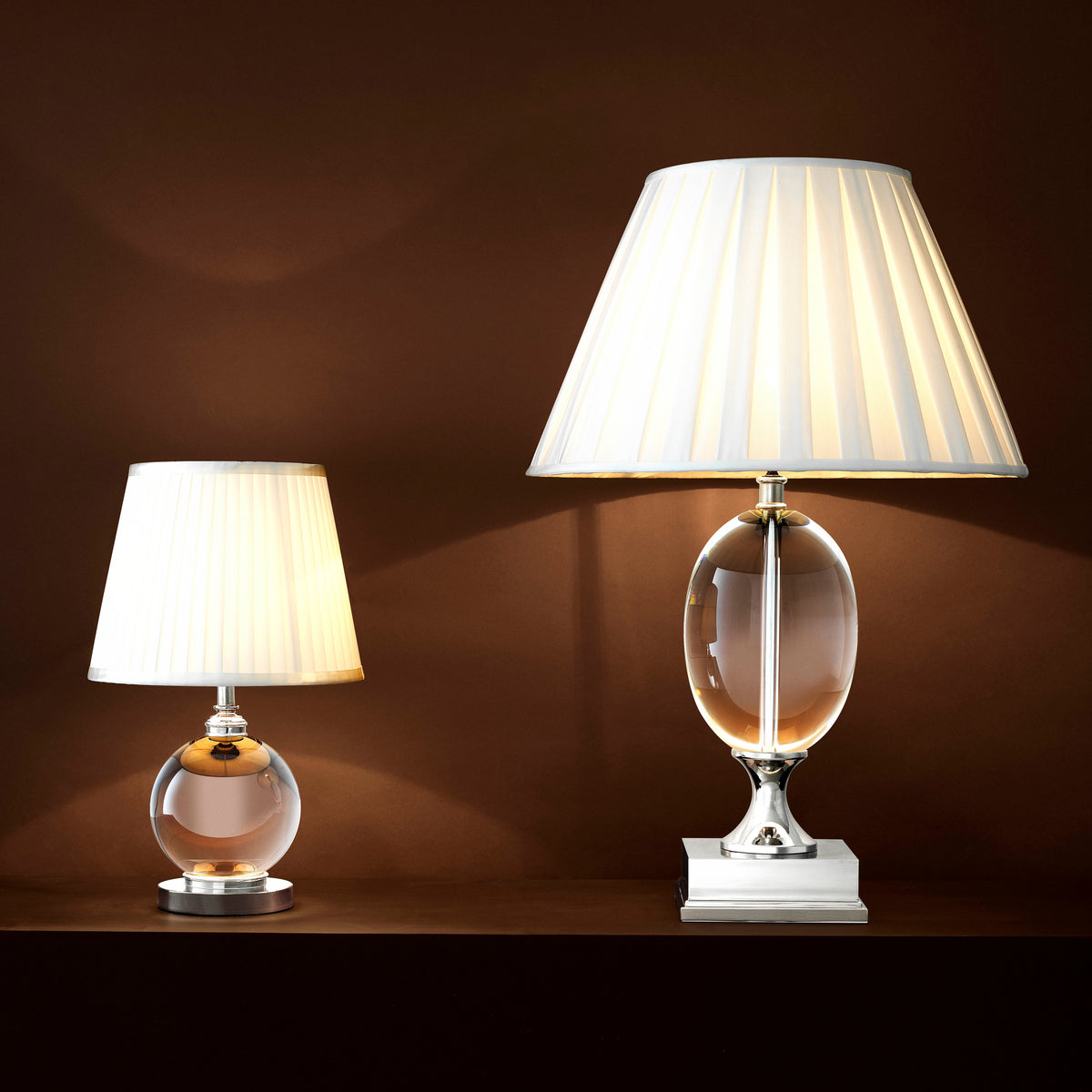 Eichholtz Table Lamp Galvin Create an warming welcome in your hallway or lounge with the Galvin Table Lamp. Inspired by the fres