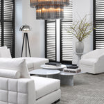 Eichholtz Object Conchiglia black marble Bring organic style into your home with the intricate Conchiglia object. This artsy object is crafte