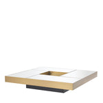 Eichholtz Coffee Table Allure brushed brass finish Coffee Table Allure is a fantastic choice for optically enlarging your space while adding to the gla