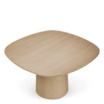 Eichholtz Dining Table Motto natural oak veneer Immerse yourself in the world of opulence with the Motto Dining Table. A masterpiece of unparalleled