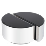 Eichholtz Side Table Astra polished ss set of 2 This stunning set of 2 semi-circular Astra Side Tables will give you a lot of layout options. Each t