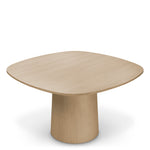 Eichholtz Dining Table Motto natural oak veneer Immerse yourself in the world of opulence with the Motto Dining Table. A masterpiece of unparalleled