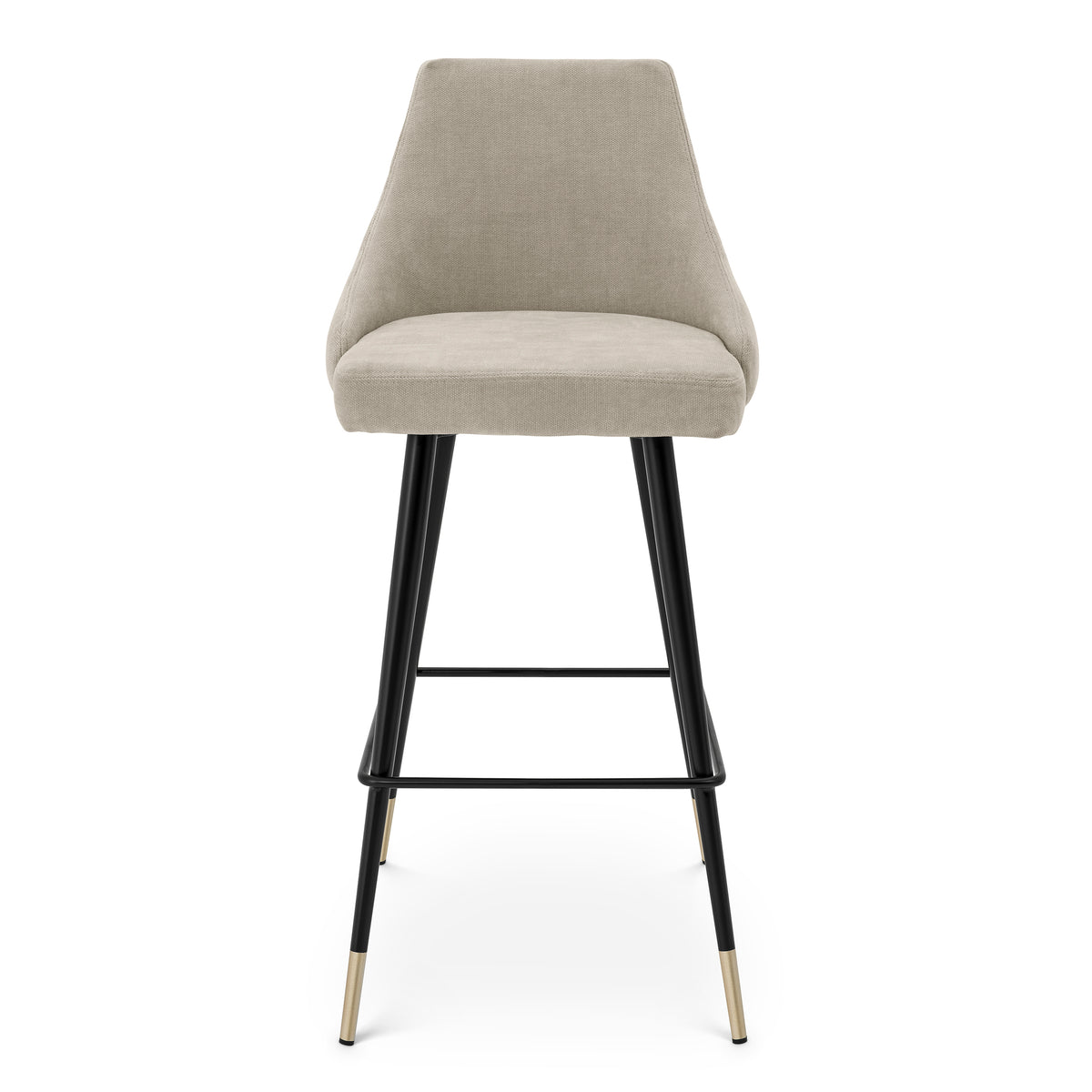 Eichholtz Bar Stool Cedro clarck sand Bring Mid-Century Modern charm into your home with the Cedro Bar Stool. Featuring a clarck sand upho
