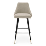 Eichholtz Bar Stool Cedro clarck sand Bring Mid-Century Modern charm into your home with the Cedro Bar Stool. Featuring a clarck sand upho
