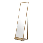 Eichholtz Floor Mirror Panorama brushed brass finish The Panorama Floor Mirror is a testament to refined taste and timeless allure. With a majestic brush