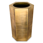 Eichholtz Planter Montura high vintage brass finish Elevate your indoor greenery with the Planter Montura, handmade in stainless steel and finished in v - 2