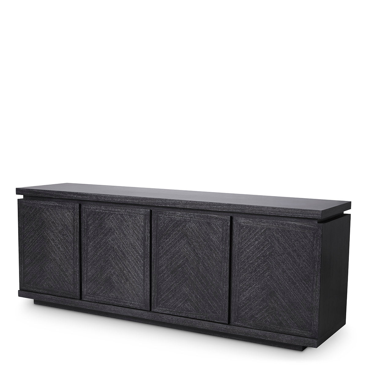 Eichholtz Dresser Bowen charcoal grey oak veneer Make an eye-catching addition to your living room or dining area with the Bowen Dresser. Finished in