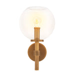 Eichholtz Wall Lamp Jade antique brass finish glass Illuminate your interior in contemporary style with the Jade Wall Lamp. This lovely indoor sconce is