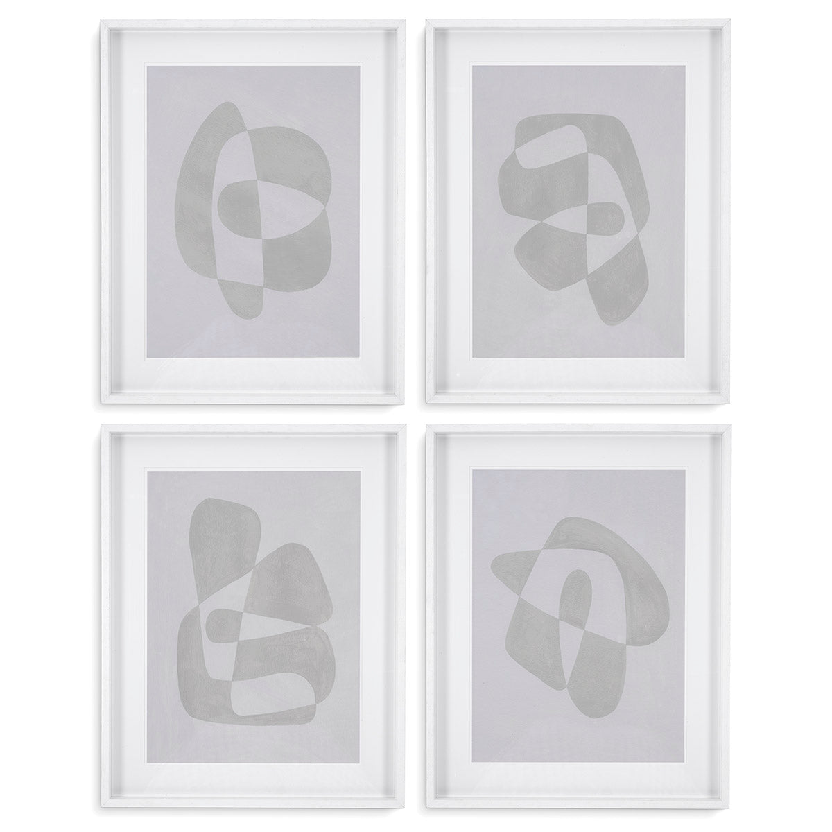 Eichholtz Print Soft shape set of 4
