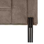 Eichholtz Chair Sienna savona greige velvet The sumptuous Sienna Chair pairs comfort with high-style. Featuring a t-shape, its backrest forms a