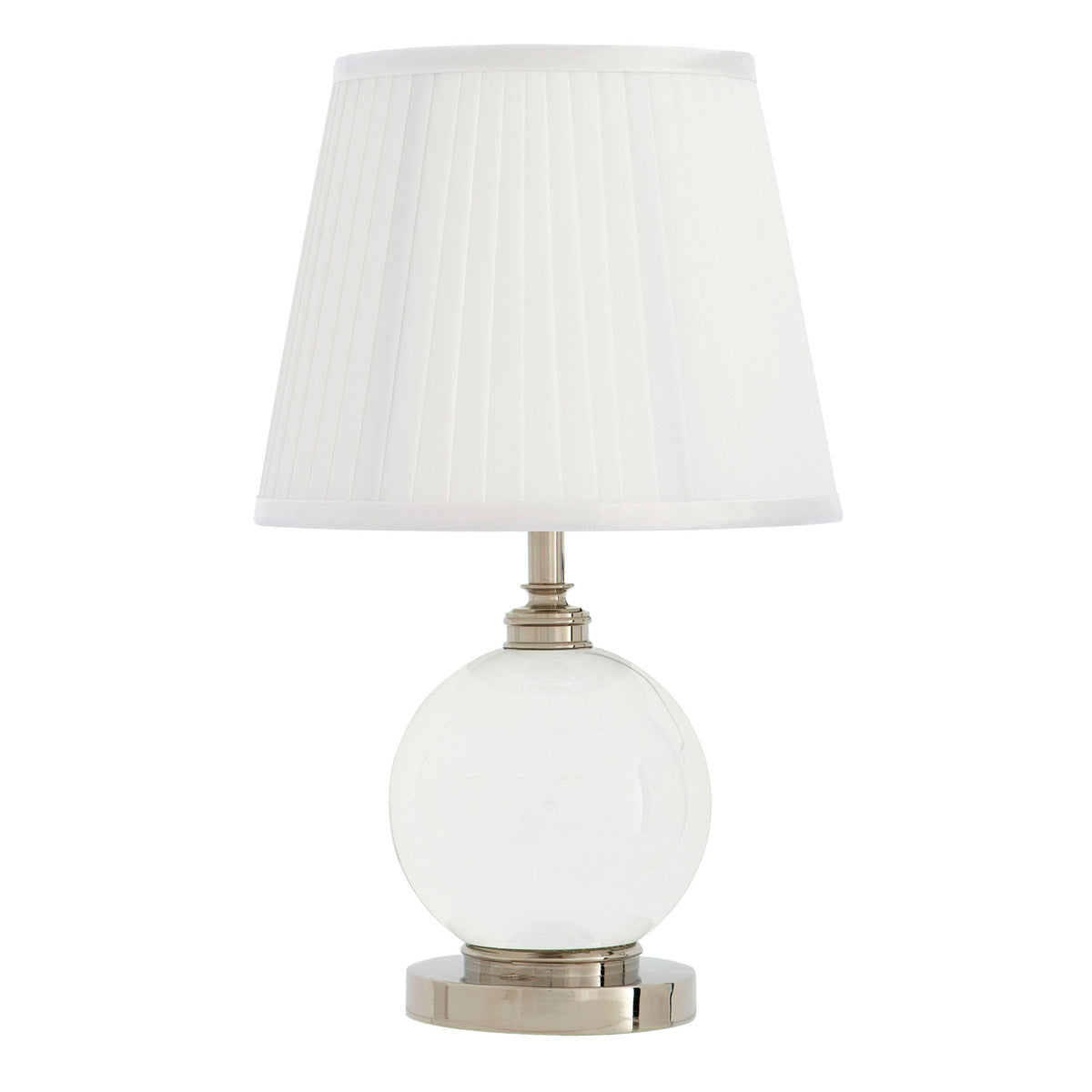 Eichholtz Table Lamp Octavia Crystal Bring simple elegance into your home with the understated Octavia Table Lamp. The crystal glass ball