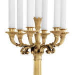 Eichholtz Candle Holder Jefferson polished brass finish Highlight the class of your interior with the chic Jefferson Candle Holder, by putting it on your l