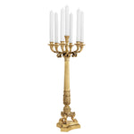 Eichholtz Candle Holder Jefferson polished brass finish Highlight the class of your interior with the chic Jefferson Candle Holder, by putting it on your l