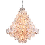 Eichholtz Chandelier Hermitage L nickel finish Channel glamorous designer style into your interior setting with the Hermitage L Chandelier. Instead