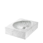 Eichholtz Object Conchiglia white marble Bring organic style into your home with the intricate Conchiglia object. This artsy object is crafte