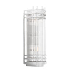 Eichholtz Wall Lamp Gulf S nickel finish Wall Lamp Gulf S has more than a hint of Art Deco styling with its tubular design. Featuring a mix o
