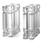 Eichholtz Bookend Linea crystal set of 2 Support your treasured books with the distinctive Linea Bookends. As a modern take on the impressive