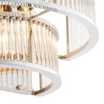 Eichholtz Wall Lamp Mancini nickel finish Set the mood for mellow moments with the Art Deco inspired Mancini Wall Lamp. By pairing classic des