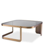Eichholtz Coffee Table Numa brushed brass finish Want to bring architectural allure into your interior without doing too much? Opt for the Numa Coffe