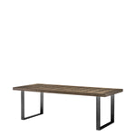 Eichholtz Dining Table Gregorio 230 x 100 cm With its beautiful marquetry, the Gregorio Dining Table will give your home décor timeless appeal. T