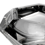Eichholtz Bowl Las Hayas grey glass The Las Hayas Bowl is a distinctive presentation piece. This decorative hexagonal bowl will bring so