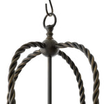 Eichholtz Pendant Preston bronze highlight finish incl black shades Discover the Pendant Preston in bronze highlight finish, a handmade lantern-style pendant where a tw - 6