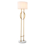 Eichholtz Floor Lamp Kaiser antique brass finish
