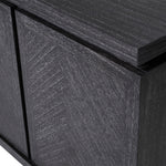 Eichholtz Dresser Bowen charcoal grey oak veneer Make an eye-catching addition to your living room or dining area with the Bowen Dresser. Finished in
