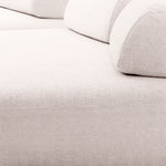 Eichholtz Sofa Residenza lyssa off-white Soft curves and sumptuous materials merge in the modular design of Sofa Residenza. Accentuated by pl - 6