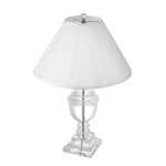 Eichholtz Table Lamp Noble Crystal incl white shade Channel timeless style into your interior space with the Noble Table Lamp. Perfect for both classic