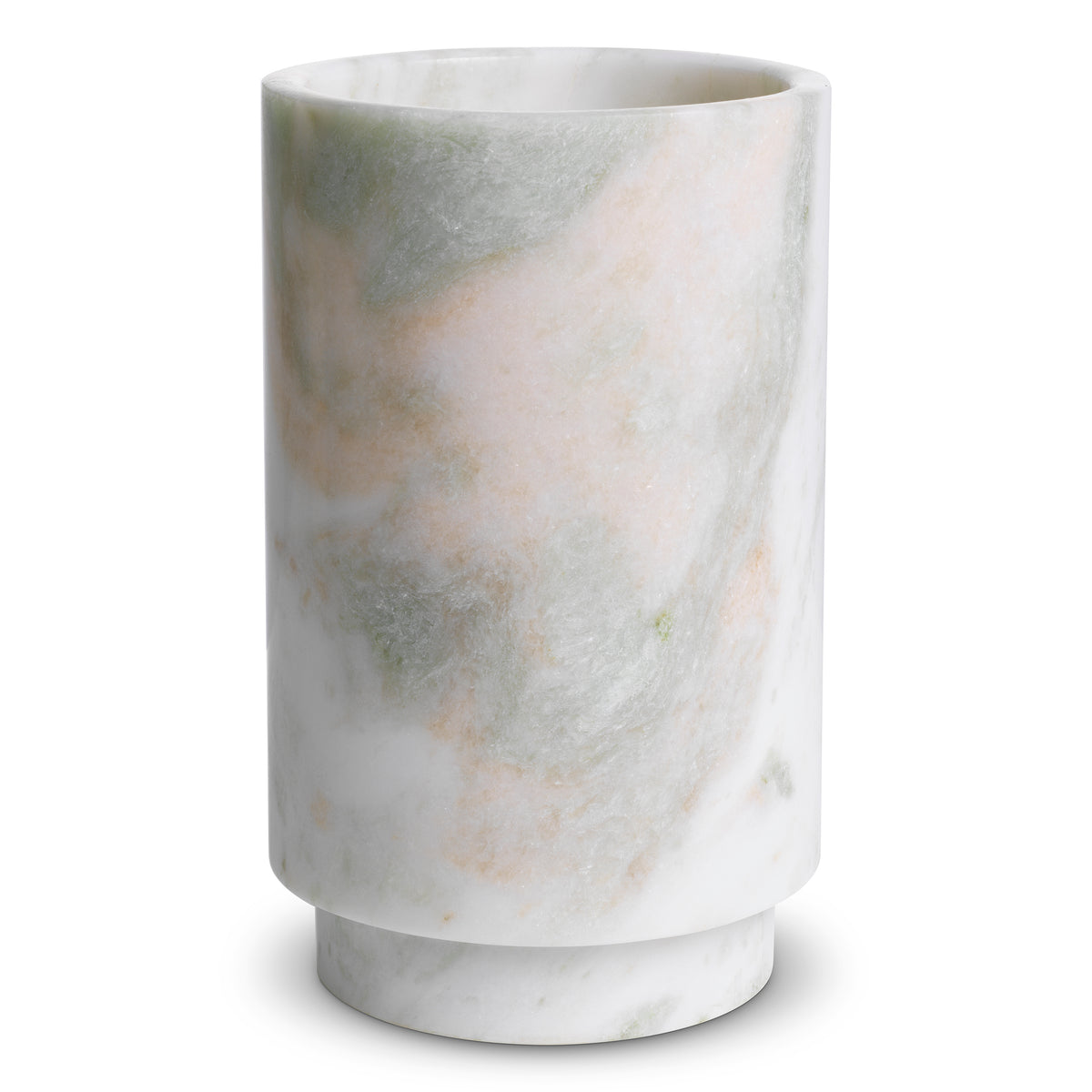 Eichholtz Tealight Holder Leonidas green onyx set of 3 Transform a table vignette with the Tealight Holder Leonidas green onyx set of 3, a trio of sculptur - 3