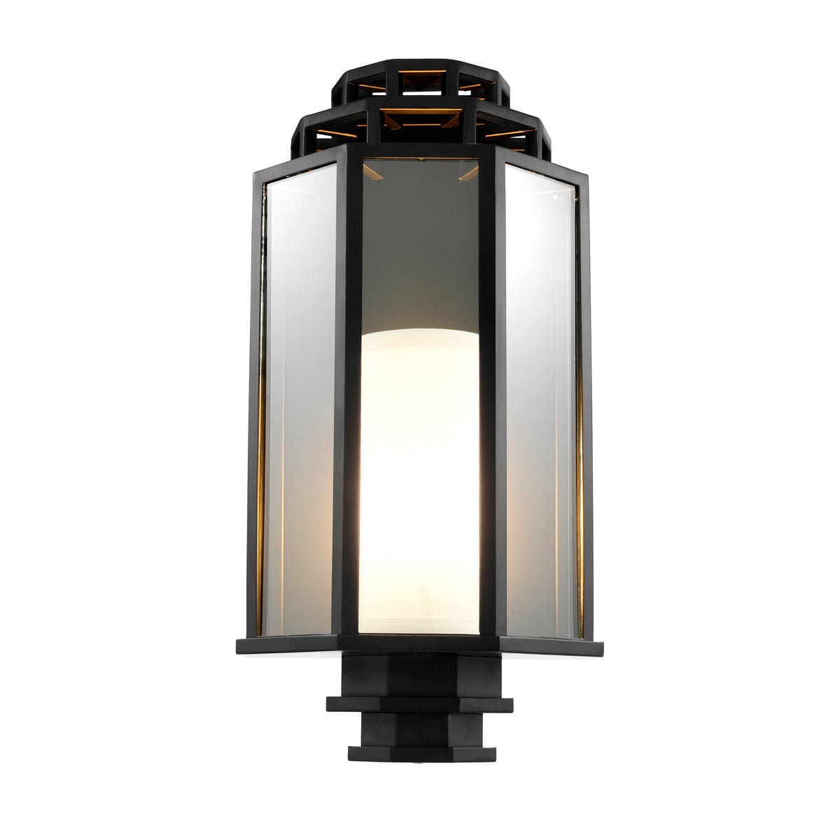 Eichholtz Wall Lamp Monticello black finish Tastefully blending contemporary design with a touch of industrial flair, the Monticello Wall Lamp i