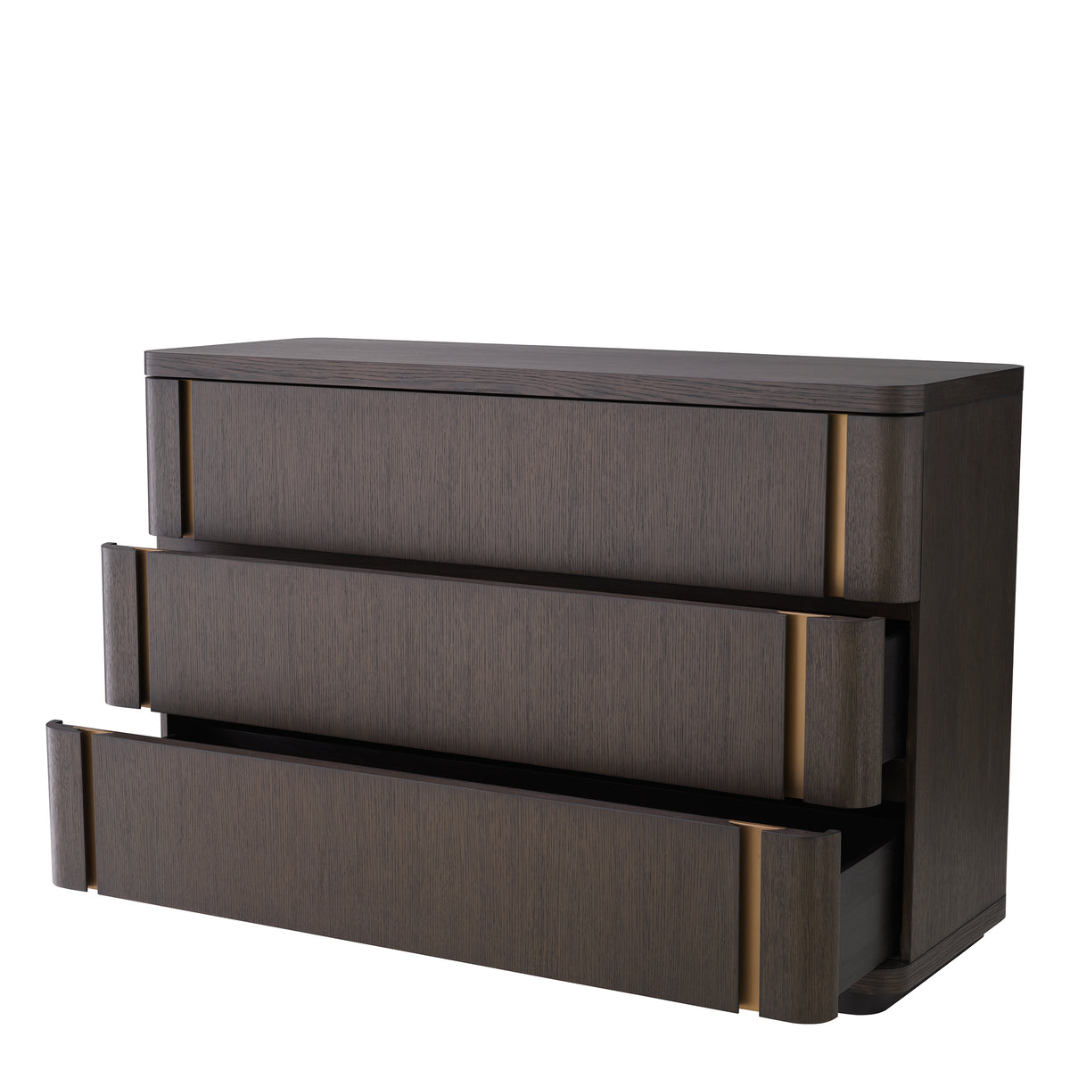 Eichholtz Drawer Dresser Modesto S mocha oak veneer The Modesto Dresser is a harmonious symphony of elegance and functionality. Crafted with utmost prec