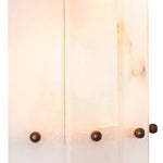 Eichholtz Wall Lamp Ruby antique brass finish alabaster The Caprera Wall Lamp brings a dash of vintage style as it casts a warm glow over any space in your