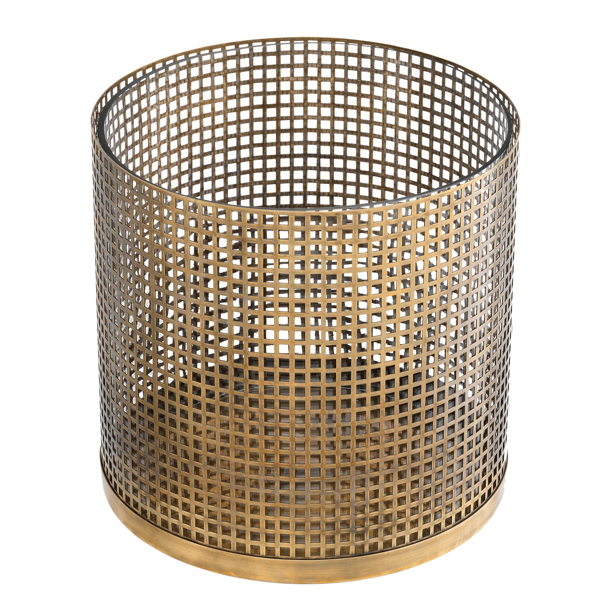 Eichholtz Hurricane Sterling vintage brass finish Create a warm and welcoming atmosphere in your home with the Sterling Hurricane. This gorgeous candl
