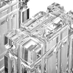 Eichholtz Bookend Linea crystal set of 2 Support your treasured books with the distinctive Linea Bookends. As a modern take on the impressive