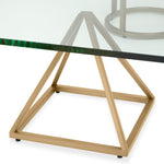 Eichholtz Coffee Table Speiser brushed brass finish