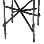 Eichholtz Side Table Tomasso bronze finish portoro marble Conjure up a royal atmosphere in your home with the first-rate Tomasso Side Table. Featuring dark