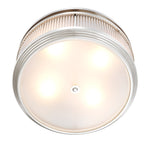 Eichholtz Ceiling Lamp Rousseau nickel finish Light up your ceiling with the glamorous Rousseau Ceiling Lamp. Rods of clear glass are set in the s