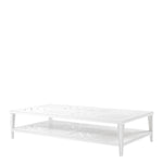 Eichholtz Outdoor Coffee Table Bell Rive rectangular white Made from heavy duty materials, the rectangular Bell Rive Coffee Table is a stylish addition to