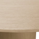 Eichholtz Dining Table Motto natural oak veneer Immerse yourself in the world of opulence with the Motto Dining Table. A masterpiece of unparalleled