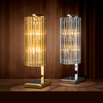Eichholtz Table Lamp Pimlico nickel finish Channel the metallic modernity of the Pimlico Table Lamp into your home décor. The sleek lamp base w
