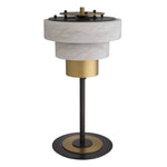 Eichholtz Table Lamp Zereno antique brass finish Experience the epitome of luxury with the Zereno Table Lamp. Its antique brass finish emanates a war