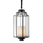 Eichholtz Lantern Monticello L cm black finish Tastefully blending contemporary design with a touch of industrial flair, the Monticello L Lantern i