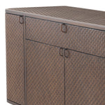 Eichholtz Dresser Napa Valley woven oak veneer Pairing Bauhaus style with a Mid-Century Modern look, the Napa Valley Dresser showcases a sleek stai